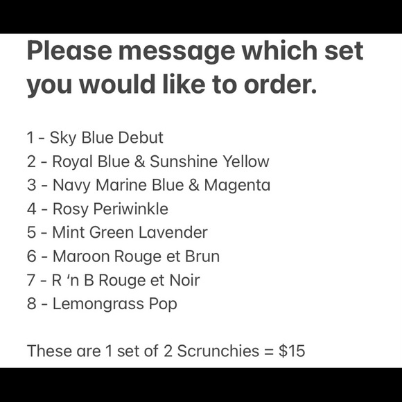 KLM’s Luxey Locks Satin Silk Scrunchies Collection - Picture 11 of 11